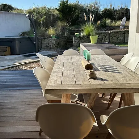 Au Pied De La Dune, 20m Plage, Spa, Plancha, 5ch Сasa de vacaciones *