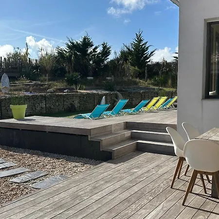 Сasa de vacaciones Au Pied De La Dune, 20m Plage, Spa, Plancha, 5ch Le Bois-Plage-en-Ré