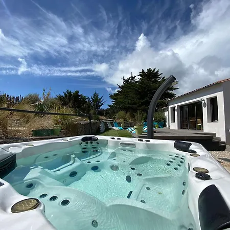 Au Pied De La Dune, 20m Plage, Spa, Plancha, 5ch Le Bois-Plage-en-Re