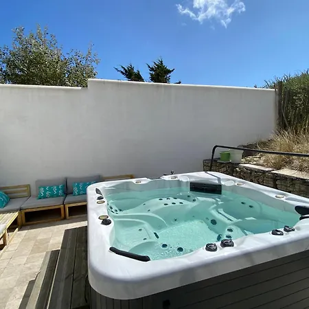 Сasa de vacaciones Au Pied De La Dune, 20m Plage, Spa, Plancha, 5ch Le Bois-Plage-en-Ré