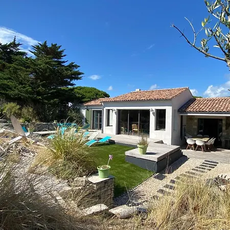 Сasa de vacaciones Au Pied De La Dune, 20m Plage, Spa, Plancha, 5ch Le Bois-Plage-en-Ré