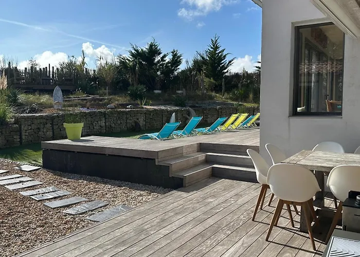 بيت للعطل Les Dunes Les Pieds Dans Le Sable 5ch لو بوا بلاج أو ر